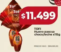 Supermayorista Vital Tofi huevo pascua choco/leche oferta