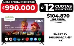 Supermayorista Vital Philips-rca smart tv 65" 4k oferta