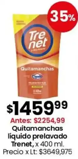 Coto Trenet quitamanchas líquido prelavado oferta
