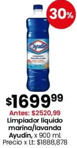 Coto Ayudín limpiador líquido marina/lavanda oferta