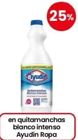 Coto Ayudín en quitamanchas blanco intenso ropa oferta