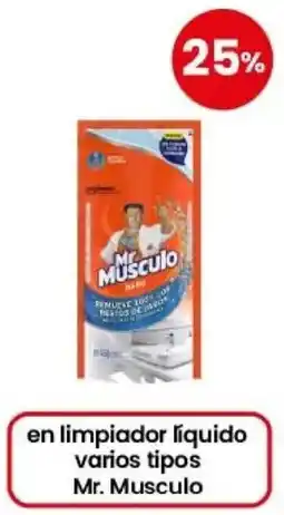 Coto Mr. musculo en limpiador líquido varios tipos oferta