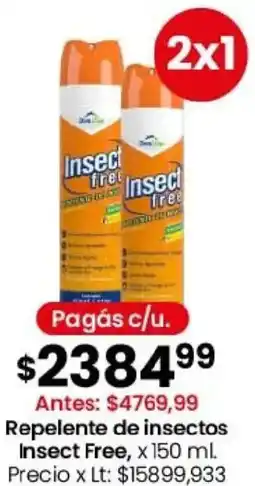Coto Insect free repelente de insectos oferta