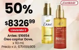 Coto Dove óleo capilar oferta