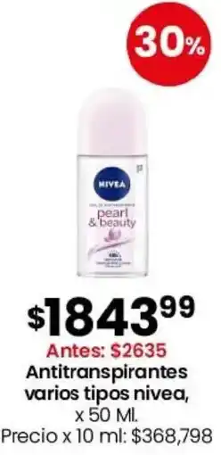 Coto Nivea antitranspirantes varios tipos oferta