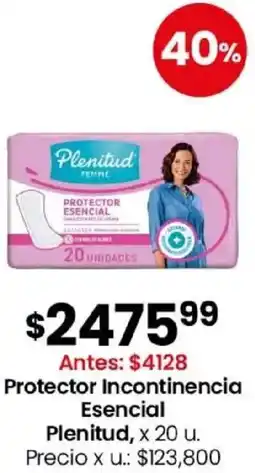 Coto Plenitud protector incontinencia esencial oferta