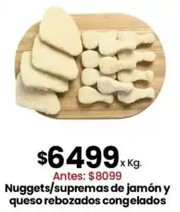 Coto Nuggets/supremas de jamón y queso rebozados congelados oferta