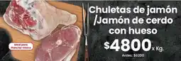 Coto Chuletas de jamón /jamón de cerdo con hueso oferta