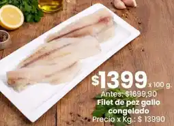 Coto Filet de pez gallo congelado oferta