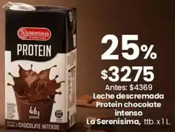 Coto La serenísima leche descremada protein chocolate intenso oferta