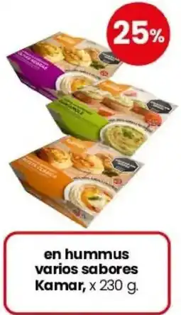 Coto Kamar en hummus varios sabores oferta