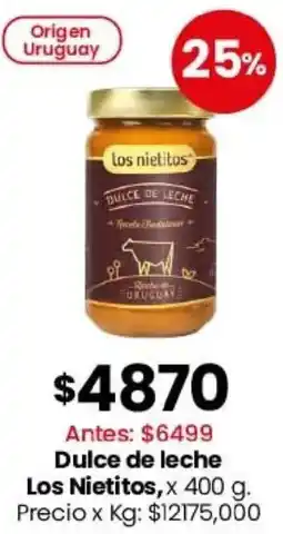 Coto Los nietitos dulce de leche oferta