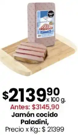 Coto Paladini jamón cocido oferta