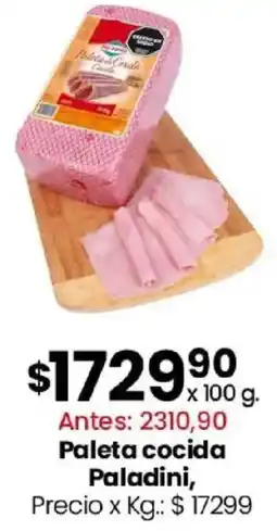 Coto Paladini paleta cocida oferta