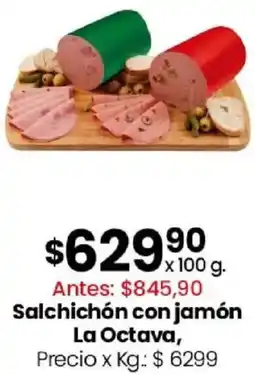 Coto La octava salchichón con jamón oferta