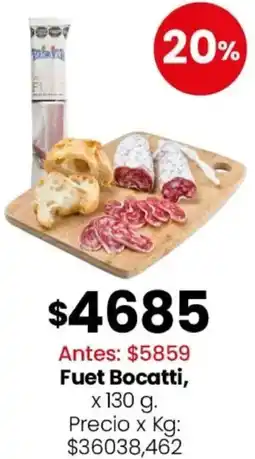 Coto Bocatti fuet oferta