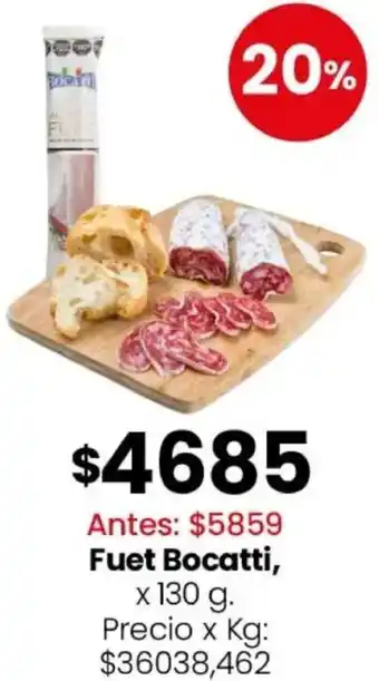 Coto Bocatti fuet oferta