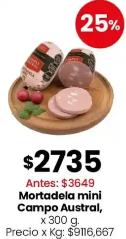 Coto Campo austral mortadela mini oferta