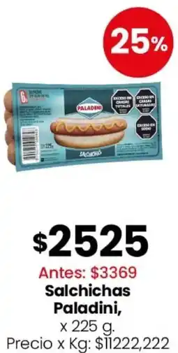 Coto Paladini salchichas oferta
