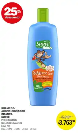 Atomo Conviene Suave infantil shampoo/ acondicionador oferta