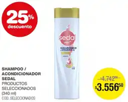 Atomo Conviene Sedal shampoo / acondicionador oferta