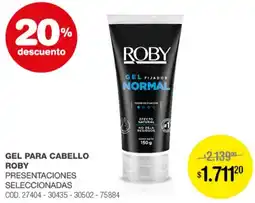 Atomo Conviene Roby gel para cabello oferta