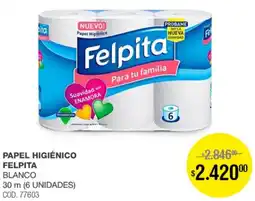 Atomo Conviene Felpita papel higiénico blanco oferta