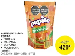 Atomo Conviene Pepito alimento niños oferta
