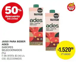 Atomo Conviene Ades jugo para beber sabores seleccionados oferta