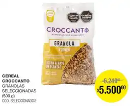 Atomo Conviene Croccanto granolas cereal seleccionadas oferta