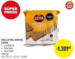 Atomo Conviene Leiva galletas arroz oferta