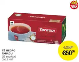 Atomo Conviene Taragui té negro oferta