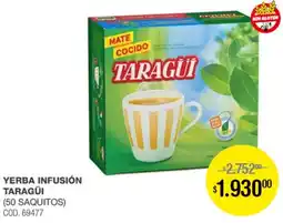 Atomo Conviene Taragüi yerba infusión oferta
