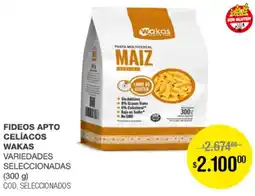Atomo Conviene Wakas fideos apto celíacos oferta
