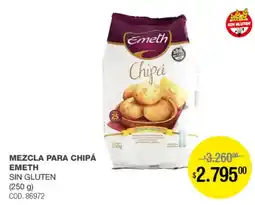 Atomo Conviene Emeth mezcla para chipá oferta