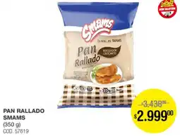 Atomo Conviene Smams pan rallado oferta