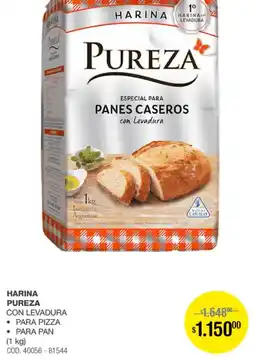 Atomo Conviene Pureza harina levadura oferta