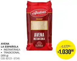 Atomo Conviene La española avena oferta