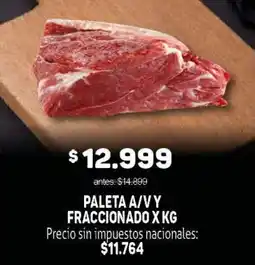 Makro Paleta a/v y fraccionado oferta