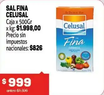 Makro Celusal sal fina oferta