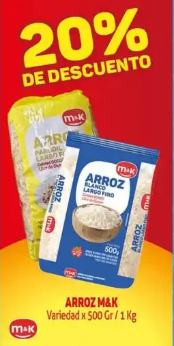 Makro M&K arroz oferta