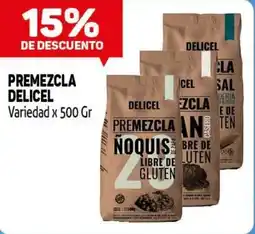 Makro Delicel premezcla oferta