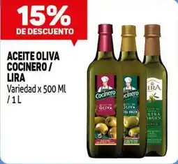 Makro Cocinero o Lira aceite oliva oferta