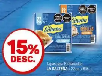 Makro La Salteña tapas para empanadas oferta