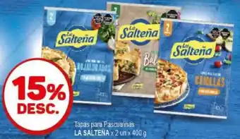 Makro La Salteña tapas para pascualinas oferta