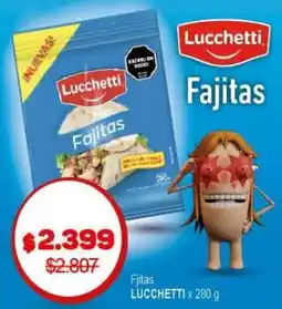 Makro Lucchetti fajitas oferta