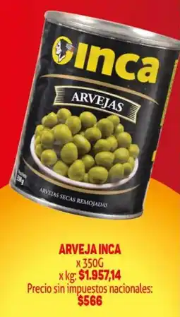 Makro Inca arveja oferta