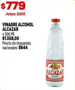 Makro Alcazar vinagre alcohol oferta