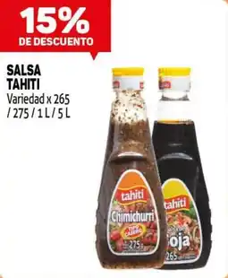 Makro Tahiti salsa oferta