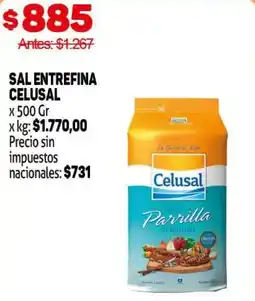 Makro Celusal sal entrefina oferta